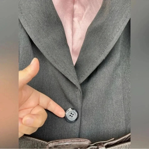 Byron Lars Beauty Mark Belted Trench
Blazer"size 8 - Picture 2 of 11